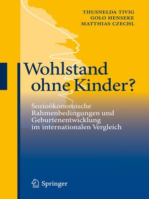 cover image of Wohlstand ohne Kinder?